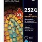 252Xl Vp High Cap Durabrite Ultra 4 Ink Value Pack