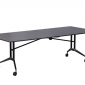 Rapid Edge Folding Boardroom Table-Includes 2 X Table Links 2400MM W X 1000MM D X 743MM H