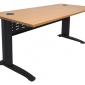Rapid Span Desk W1500Xh700MM Beech & Black